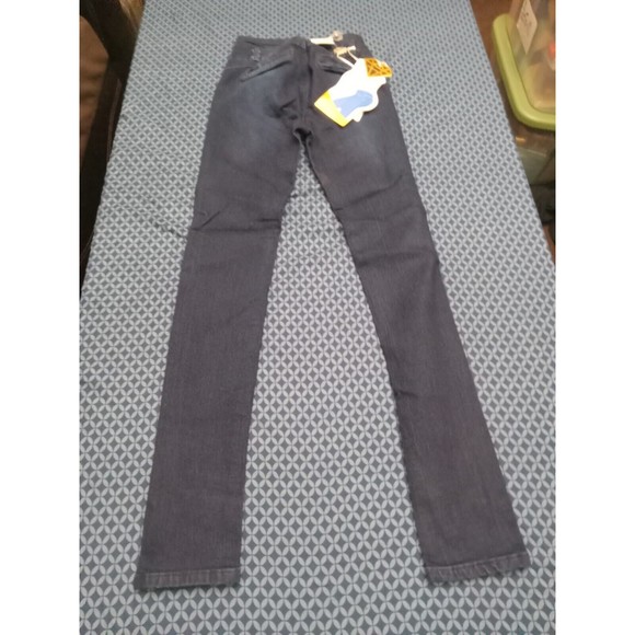 MM JEANS STRETCH DENIM DARK BLUE, WAIST 27iN, H10 MMWY100 SZ 3 , BUTT LIFTING, - Picture 9 of 13